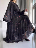 Fongt Fashion Printing Bohemian Style Dress In Autumn 2025