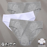Panties Jacquard Design Pattern Women Panties Underwear Sexy Female Lingerie Briefs Solid Color Intimate Pantys for