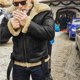Fongt Autumn And Winter New Fur Hair Burst Jacket Thick To Keep Warm Fur Coat Imitation Leather Man Coat
