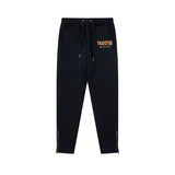Rainbow Gradient Letter Tiger Head Printing Ins Trendy Sweater Trousers Jogging Suit-Outfit