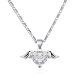 Love Wing Necklace-Outfit