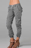 Street Hipster Color Patchwork Pocket Zipper Women's Casual
