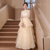 Fongt Engagement Cheongsam 2025 New New Chinese-Style Young Wedding To Toast Dress Dress