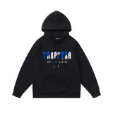 Rainbow Gradient Letter Tiger Head Printing Ins Trendy Sweater Trousers Jogging Suit-Outfit