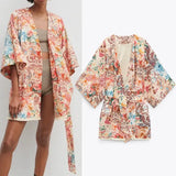 Patchwork Print Long