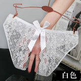 Underpants Female Lace Sexy Hot Attractive Girl Thin Imprintable Cute Bow New Crotch