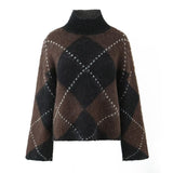 Fongt Women's Clothing 2025 Autumn And Winter Tsets Knitted Knitted Top + Knitted Half-Dress Suit Women