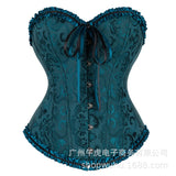 Lady Bouquet Top Sexy Belly Shaping Suit-Outfit