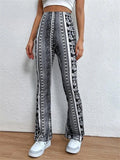 Fongt Spring And Autumn Wish Bohemia High-Bomb Tight Micro-Tight Type Sexy Casual Pants Woman