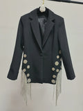 Fongt Commuting Fashion Small Suit Woman 2025 Autumn New Water Tiudade Waist Design Feel Coat Tide