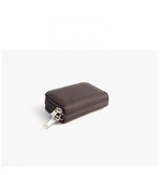 Arrival Men Genuine Leather Bag Coin Purse Double Zipper Key Wallets Fashion Women Housekeeper Card Key