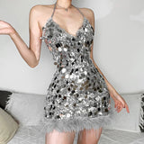 2024 Summer New Women's Pure Color Repair Height Waist Fashion V Collar Hanging Neck-Laught