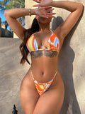 Fongt Outer Single Swimsuit Bikini 2023 New Swimsuit Women's Split Swimsuit Swimsuit Three-Piece A21H-Outfit