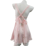 Fongt And Summer New Ice Silk Slings Sexy Pure Lusty Sweet Girl Sling Aja Crowear Home Dress Female Pure Desire High Sense