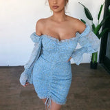 Shirt Dress Loose Short Boho Mini