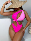 Fongt Bump Color Bikini 2023 Sexy Swimsuit Ebay One-Piece Swimsuit D356KY-Outfit