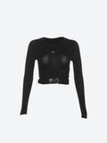 Star Belted Crop