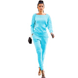 Fongt New Women's Wear Autumn And Winter Urban Leisure Two-Piece Set-Outfit