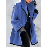 Women's Down Jacket Autumn Winter Women Wool Coat Trench Jacket Ladies Warm Slim Long Overcoat Fashion Loose Jacket