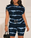 Summer Independent Station Fashion And Leisure Design Pin Digital Printing Set-Outfit