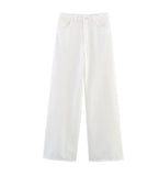 Fongt Women's Clothing Explosion Fashion Cowboy POLO Collar Sleeve Shirt + Trousers Set