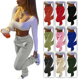 Thickened Fabric Sports Leisure Drawstring Pockets