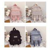 Style Women Small Backpack 2020 Cute Travel Backpacks Casual Waterproof Women's Shoulder Bags Female Rucksack