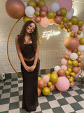 Wine Elegant and Beautiful Womens Dresses Sexy Corset Cropped Top and Skirt 2 Piece Set Christmas New in Dresses-Outfit