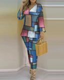 Independent Station New Spring / Summer 2023 Print Fashion 2-Piece Set-Outfit