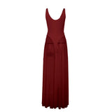 Fongt Autumn 2024 New Sexy Dress Famous Style Temperament Holiday Body Mesh Dress A Swing