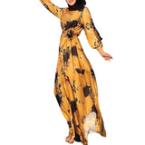 Fongt 2025 New Middle East MUSILIN Women's Digital Printing With Fashion