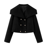 Fongt 2025 New Women's Casual Hair Jacket Jacket