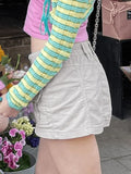 Cargo Pocket Micro Mini Skirt-Outfit