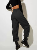 basic sweatpants with a loose