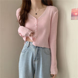 Fongt Thin Women 2023 New Summer With Long Sleeves Sun Knitted Bottom Shirt On The Coat Of Ice