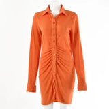 Long Sleeve Solid Streetwear Female