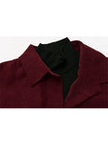 Two Piece Shirt Women Patchwork Turtleneck Turn-down Collar Autumn Winter Casual Lady Long Sleeves Female Loose Blouse