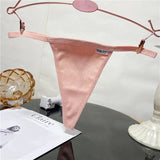 Underwear Sexy G-string Women's Lingerie Panties Female Underpants Briefs Thong Intimates T-Back Pantys Cotton