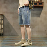 Fongt Loose Boys Casual Pants Five-Point Trousers New Thin Men's Workwear Brand Summer 2025 Shorts Five Points
