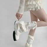 Grunge Distressed Knitted Leg