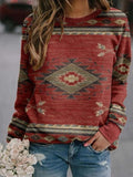 Comfortable Long Sleeve Crew Neck