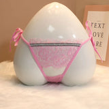 Fongt Eyelash Lace Thong Female Seduction Breathless Low-Rise Large-Size Shorts T-Pants