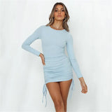 Solid Bodycon Stretch Mini