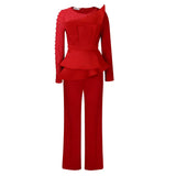 Fongt New Long-Sleeved Temperament Mesh Splicing Nail Beads Thin Banquet Large-Size Jumpsuit