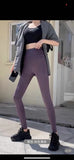Fongt Shark Pants Female Summer Tight Belly And Butt Sports Leggings Yoga