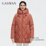 2022 Winter down jacket collection Fashion Solid Stand-up collar Women Coat Elegance Hooded Women's jackets