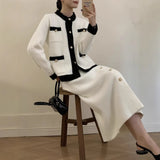 Fongt Autumn And Winter New Cotton Printing To Make Old Top + Pants Simple Letter Velvet Loose Knitting Set