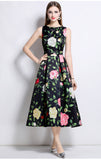 Fongt Tea Break Print Slings With Open Shoulder Dress Female Summer Sexy Hot Girl Holiday Beautiful Dress