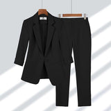 Fongt New Professional Casual Nine-Sleeve Suit Suit Women's Clothing