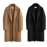 Fongt And Winter Double-Sided Women's New Hair Coat Long Loose-Child Coat Woman
